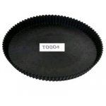 [51201093] PLATINE A TARTE CBP 23,5CM BORD CANNELE 2,5CM POUR 8 PERSONNES T0004