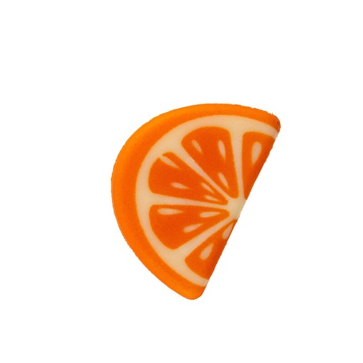 [08054032] 2034509 TRANCHE ORANGE 2D EN CHOCOLAT 3X2CM 175 PCES***S/CDE***