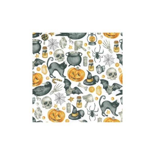 [60700819] HOME FASHION NAPKIN 33X33CM HOKUS POKUS 20PCS