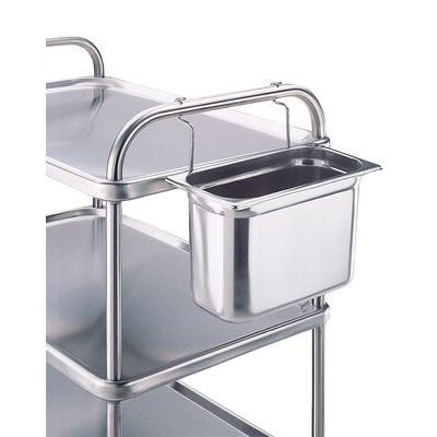 [57658614] BOURGEAT SUPPORT+ RÉCIPIENT POUBELLE GN1/3-H20 INOX