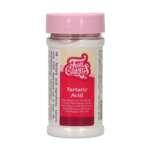 [08053411] FUNCAKES TARTARIC ACID 100GR