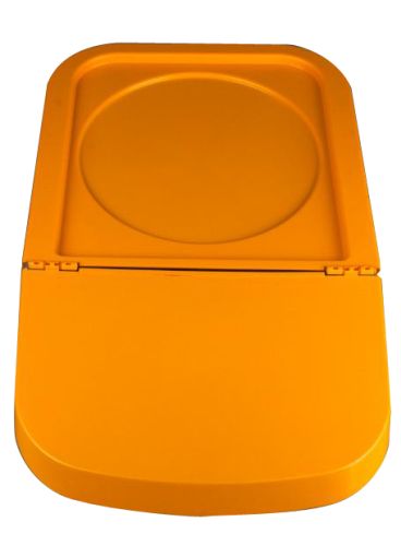 [50611207] INGREDIENTENBAK DEKSEL 40L ORANJE 43X73CM