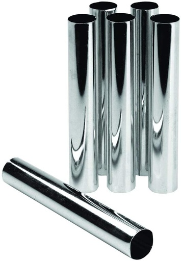 [54917168] IBILI SET OF 6 CHEESE ROLLS TIN 2XH14CM