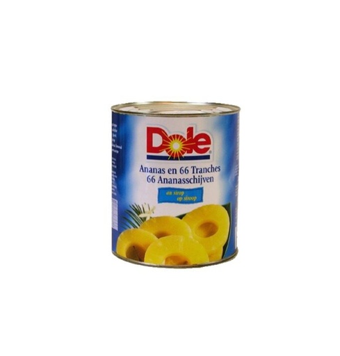 [01010138] ANANAS TRANCHES 60/70 DOLE 3KG