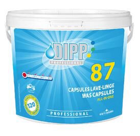 [20100152] DIPP 87 - CAPSULES LAVE LINGE 120PCS EN SEAU