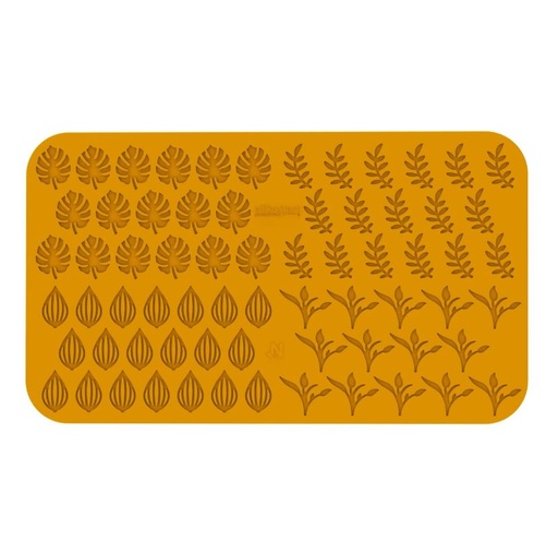 [51661522] SILIKOMART NATURAE PRO MOULE SILICONE GIARDINO N.68 4X2,5XH0,2CM 4X4,9XH0.2CM VOL 1ML