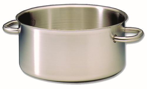 [55008457] MATFER EXCELLENCE STAINLESS STEEL STEW WITH LID DIAM 45CM-36L ALL HOB