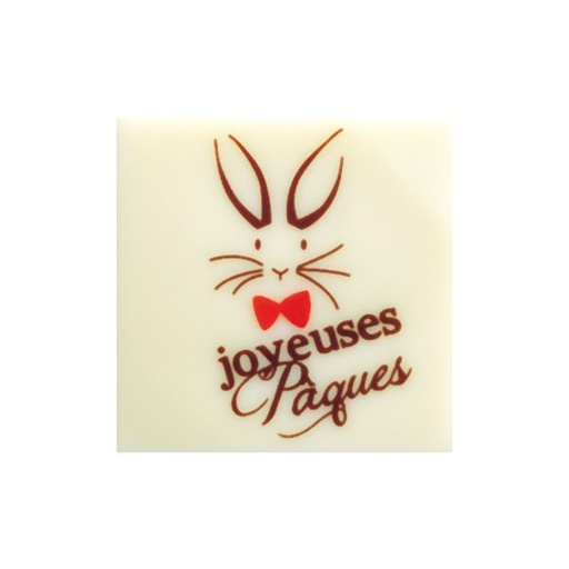 [08056406] 040184 PCB CARRÉS CB JOYEUSES PÂQUES 3 CM 88PCES ***S/CD***