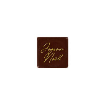 [08030768] 2015146 VIERKANTE PLAQUETTE JOYEUX NOËL 3 CM 175 STUKS=DOOS ***S/CD***