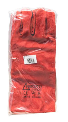 [53162069] PAIRE DE GANT SUPER WELDERS ROUGE PASSE POILS  