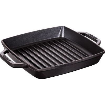 [57659902] STAUB GRILL POIGNEES 28X28CM NOIR
