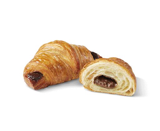 [05101437] BRIDOR 34420 MET CACAO GEVULDE HAZELNOOTCROISSANT PAC 60 X 90G