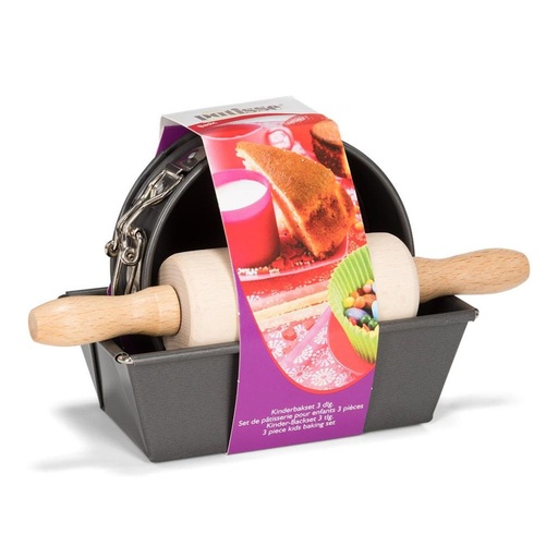[08053093] KINDERBAK-/BAKSET ROLLING ROLLER + 2 VORMEN