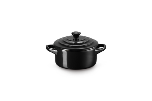 [57661889] LE CREUSET EARTH MINI-SUDDERPOT ZWART 10CM 0,20L