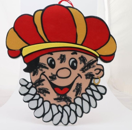 [62230127] NIEUW "PERE SOOT (FOUETTAR)" OM OP TE HANGEN 28XHT30CM