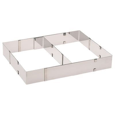 [57658881] PATISSE RECHTHOEKIGE UITSCHUIFBARE FRAME 25 TOT 46 CM H 8 CM