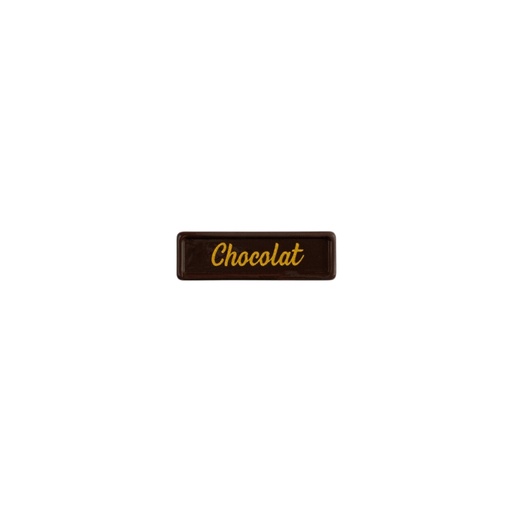 [08058386] 2002442 PLAQUETTE CHOCOLAT 3,8X1,2 CM 300PCS 