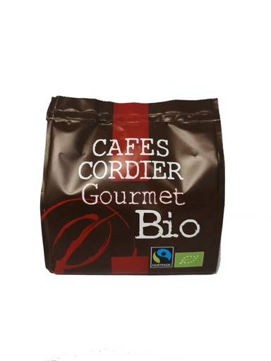 [01050335] + CAFE CORDIER GOURMET **EN PADS** X 18