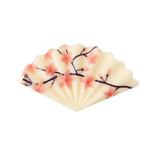[08058315] 2000426 FAN WITH FLOWERS 5.5X3 CM 100PCS ***S/CDE***