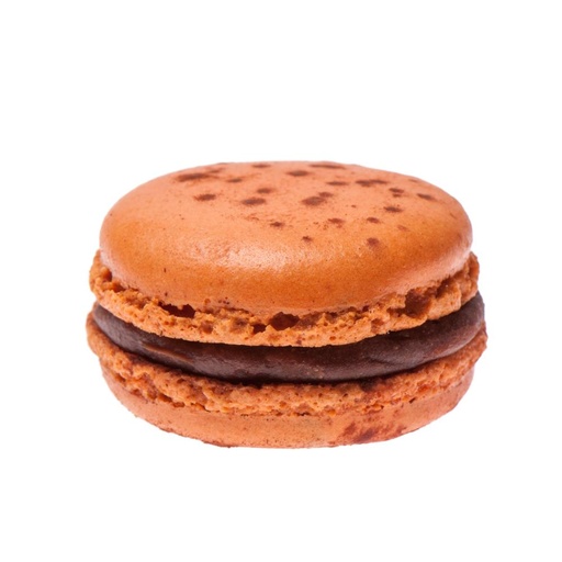 [02060151] M&A ZOETE MACARONS CHOCOLADE PASSIEVRUCHT Ø 4,5CM 70X20GR