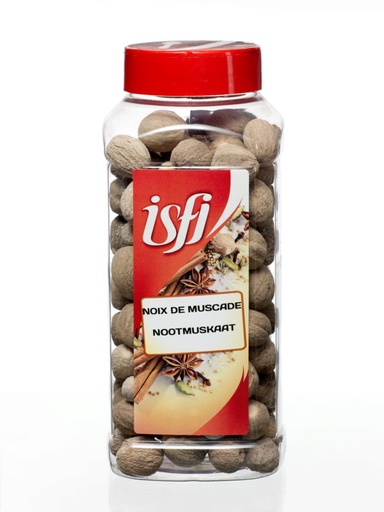[05100200] ISFI HELE NOOTMUSKAAT 550GR = POTJE