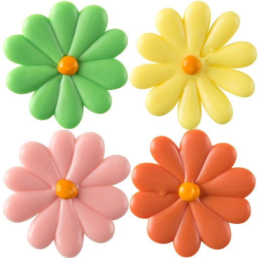 [08063264] 1061053 ASSORTIMENT MARGUÉRITES GRANDES EN CHOCOLAT3CM 140 PCES ***S/CDE***