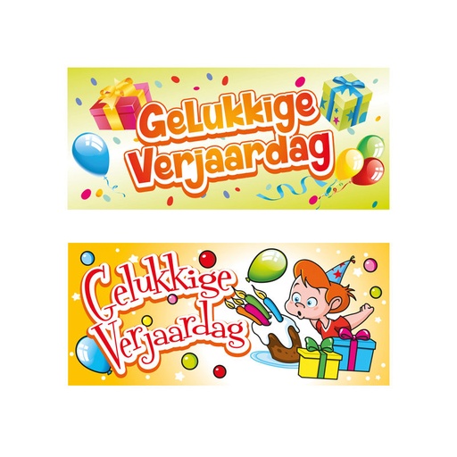 [08081070] 1058923 GELUKKIGE VERJAARDAG PLATE 24PCS ***S/CDE***