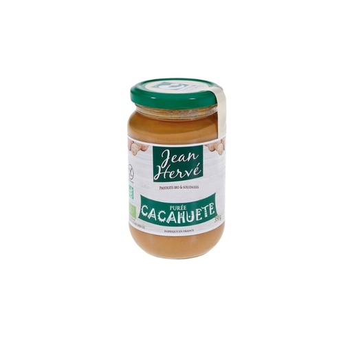 [08059009] JEAN HERVÉ ORGANIC PEANUT PUREE 350GR