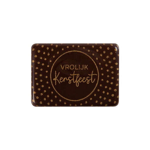 [08054653] 2015662 PLAATJE VROLIJK KERSTFEEST 4X2,8CM 120PCES ***OP/ORDER***
