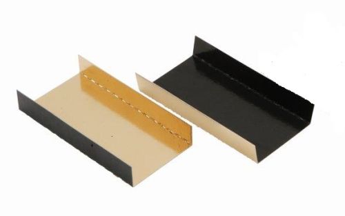 [27665264] CARTON PLIANT NOIR & OR  4.5X13X1.5CM 250 PCES FOSTPLUS INCLUS