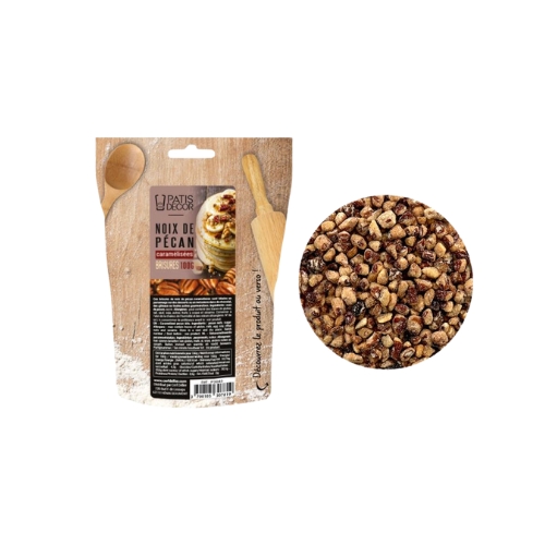 [08075334] PATISDECOR BRISURES DE NOIX DE PECAN CARAMELISEES 100GR