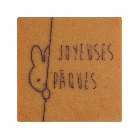 [08058275] 088126 PCB CARRÉS CBC COUCOU 3CM 120PCS ***S/CDE***