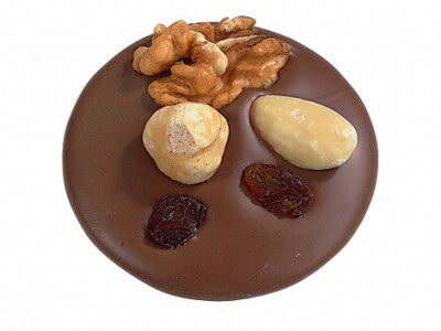[11030270] BRUYERRE MENDIANT MILK PRALINE 1.1KG