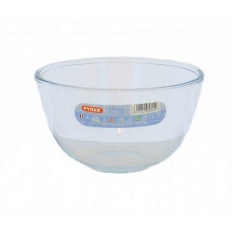[57661154] PYREX BOWL MIXING 17CM-1.0L BOROSILICATE -40+300°