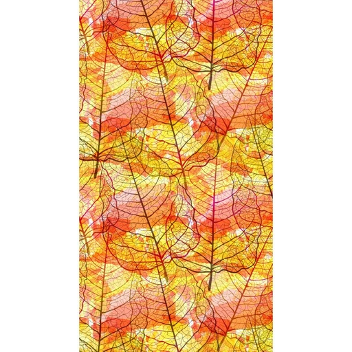 [08054375] 1081623 TRANSFER SHEET AUTUMN LEAF 30X40CM 12 PIECES ***S/CD***