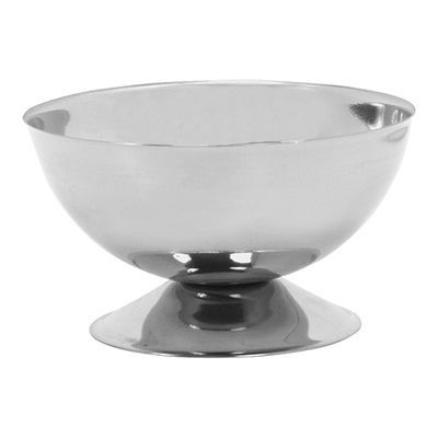 [57660413] COUPE A GLACE SUR PIED INOX 9CM