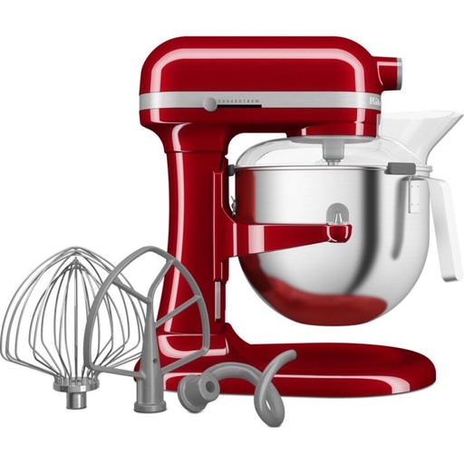[60509115] KITCHENAID HEAVY DUTY COLOR WIT/ROOD/ZILVER KUIP 6,9L-500W