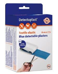 [70410525] DETECTAPLAST PANSEMENTS BLEUS ELASTIC RLX 6CMX5M