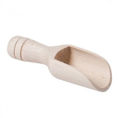 [57659373] HOUTEN ZOUT- EN SPECERIJSCHEP 7,5 CM - 10 STUKS