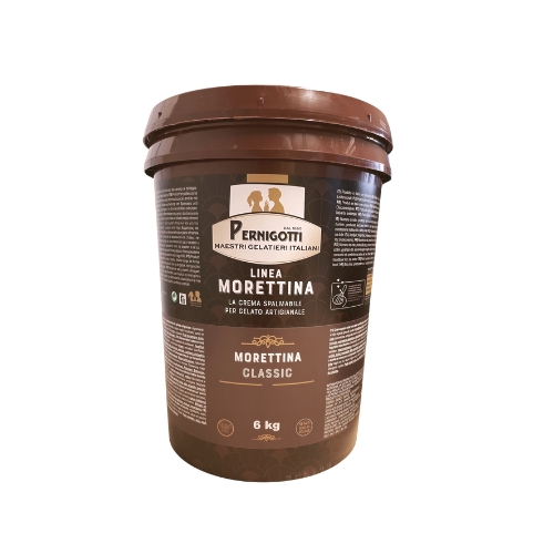 [07400019] PERNIGOTTI MORETTINA CLASSIC CHOCO HAZELNUT 6KG
