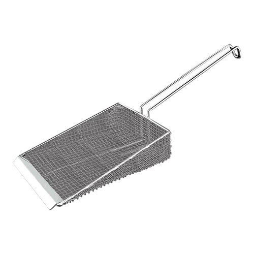 [55073348] STAINLESS STEEL FRIES SCOOP DOUBLE CANVAS 20X17CM
