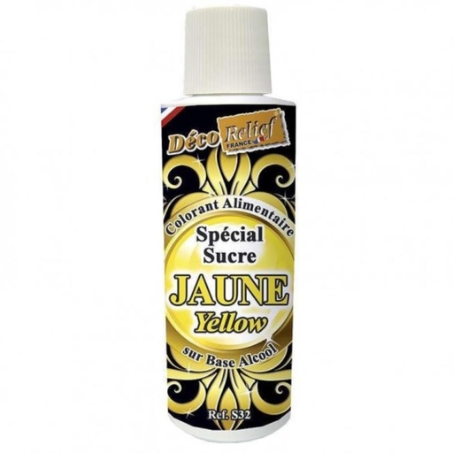 [70409327] COLORANT LIQUIDE SPECIAL SUCRE  JAUNE 125ML