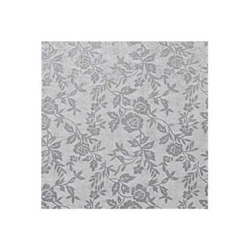 [08075444] 1030353 SQUARE PLATE 30X30CM SILVER