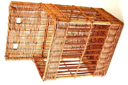 [50602100] HOTTE A BAGUETTES OSIER 45X28X70CM