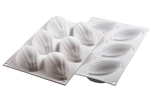 [51657274] SILIKOMART COCOA 120 MOLD 102X57XH42MM 6X120ML+ CUTTER