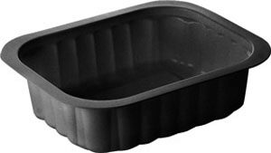 [41602910] DUNI TRAY 1 COMPARTIMENT 138X114X35MM 350ML 300STUKS*SCDE*