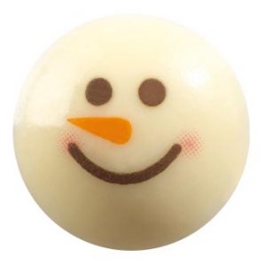 [08057281] 065096 PCB TÊTES DE BONHOMME DE NEIGE CB 3 DESIGNSØ 2,5 CM 108PCES ***S/CD***