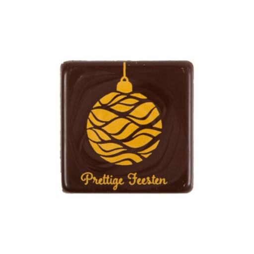 [08031624] 2014841 PLAQUETTE FEESTEN BOULE NOEL 3,8 X 3,8 CM 120 PCES ***S/CD***