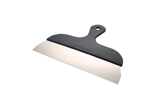 [50361124] SCHNEIDER STAINLESS STEEL SCRAPER SPATULA 27CM PLASTIC HANDLE