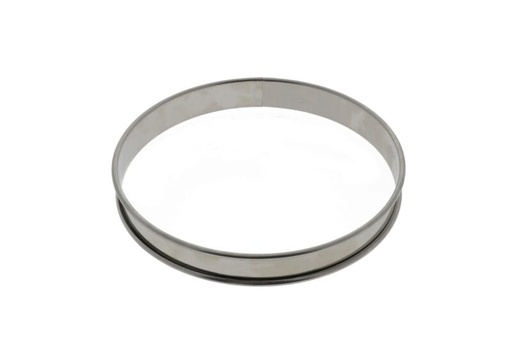 [51704148] MF STAINLESS STEEL CIRCLE ROLLED EDGE Ø 14CM HT 2.7CM